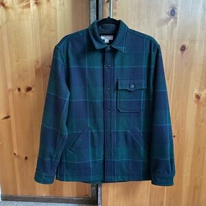 Wallace and Barnes Special Edition Men's Green and Blue Plaid Jacket
